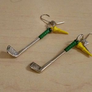 Golf lover earrings